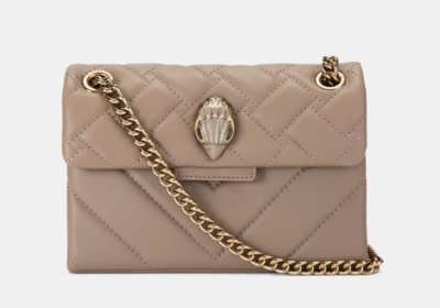 Mini bolso Kurt Geiger kensington taupe